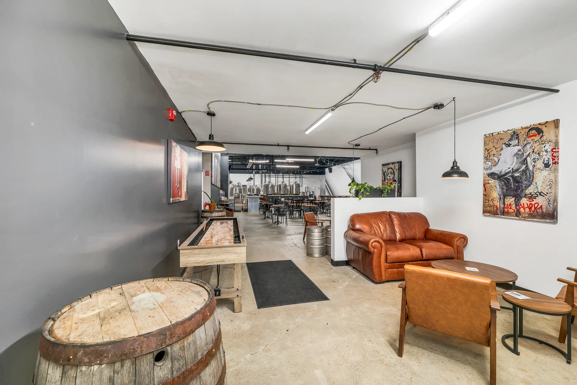 Republic Brewing Company event space, Manchester NH
