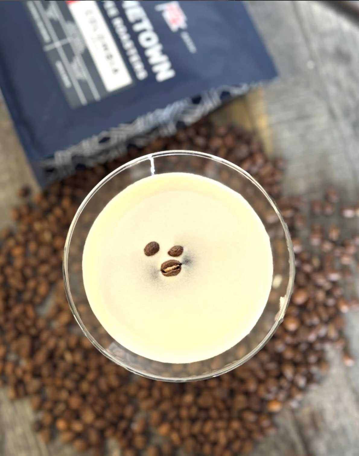 Espresso Martini label