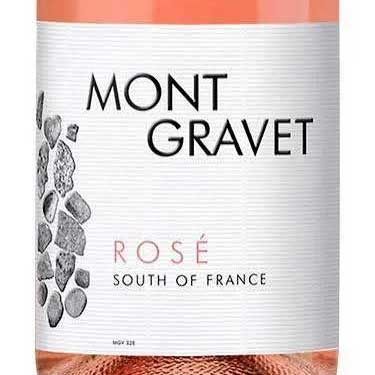 Mont Gravet Rosé label